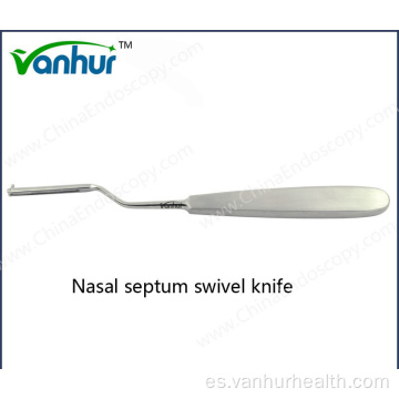 Sinuscopy Instruments Cuchillo giratorio para tabique nasal